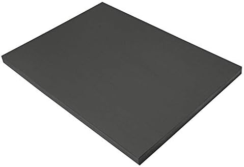 Prang (Formerly SunWorks) Construction Paper, Black, 18" x 24", 100 Sheets Prang