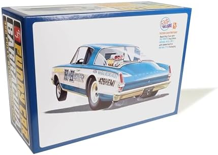 AMT 1966 Plymouth Barracuda Funny Car Hemi Hustler 1:25 Scale Model Kit Amt