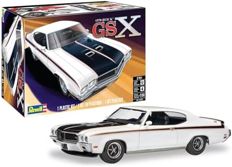 Revell Level 4 Model Kit 1970 Buick GSX 2-in-1 Kit 1/24 Scale Model Revell