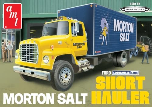 AMT Ford Louisville Short Hauler Morton Salt 1:25 Scale Model Kit Amt