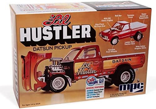 MPC 1975 Datsun Pickup Li'l Hustler 1:25 Scale Model Kit Mpc