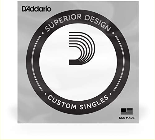 D'Addario CB032 хромированная басовая струна с плоской обмоткой, .032, идеально подходит для 6-струнных бас-гитар D'Addario