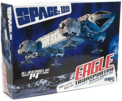 MPC Space:1999 Eagle Transporter 1:72 Scale (14" Long) Space Ship Replica Model Kit (MPC913) Amt