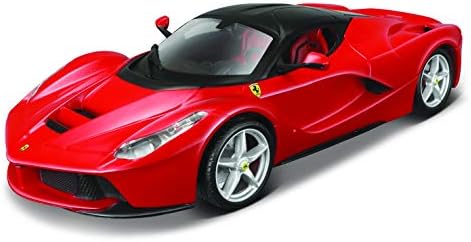 Maisto 1:24 Scale Assembly Line LaFerrari Die-Cast Vehicle - Red Maisto