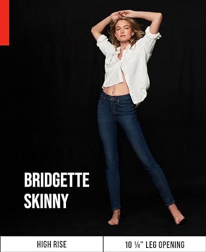 Джинсы Lucky Brand Bridgette Skinny с высокой талией, размер 31W x 29L Lucky Brand