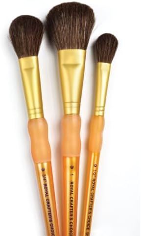 Brush Set Camel 3/Pkg-Mop Royal & Langnickel