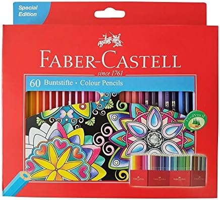 Faber Castell Premium Color Pencils, 60 colour Faber-Castell