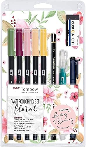 Tombow Watercolouring Set - Floral Tombow