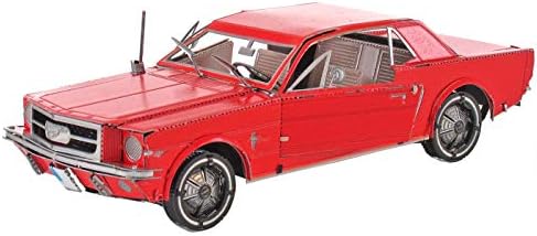 Металлический 3D конструктор Fascinations Metal Earth - модель автомобиля Ford Mustang 1965 г., средний уровень сложности Fascinations