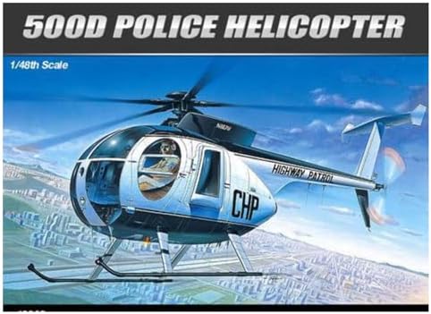 Academy Hughes 500D Police Helicopter Academy