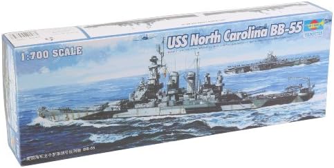 Trumpeter 1/700 USS North Carolina BB55 Battleship Model Kit Trumpeter