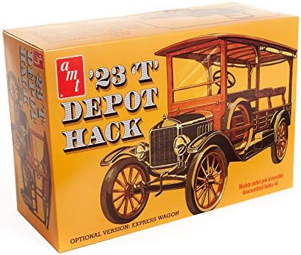 AMT 1923 Ford T Depot Hack AMT1237 Plastics Car/Truck 1/24-1/25 Amt