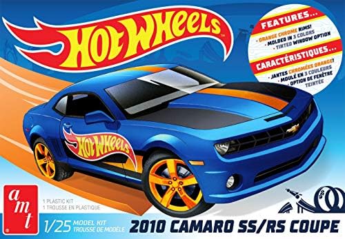 Round 2 Unknown AMT 2010 Chevy Camaro Hot Wheels 1:25 Scale Model Kit (AMT1255M) Amt