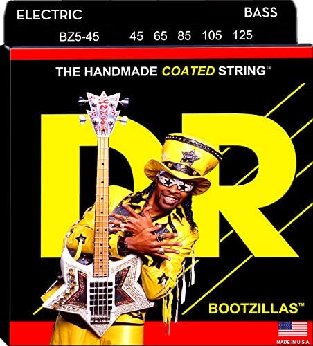 DR Strings Bass Strings, Bootzillas - Bootsy Collins Signature, 5-String, 45-125 DR Strings