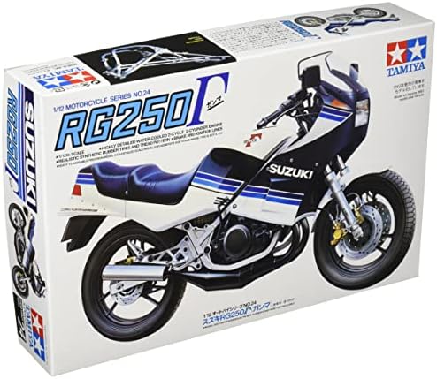 Tamiya 14024-000 300014024 Vehicle 14024 1:12 Suzuki RG250 R Gamma Faithful Replica, Model Building, Plastic Kit, Crafts, Hobby, Model Kit, Assembly, Unpainted Tamiya