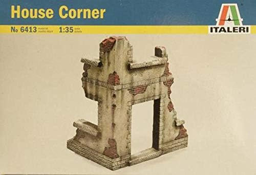 Italeri 6413S: 1:35 House Corner - Diorama Accessory Italeri