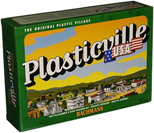 Bachmann Industries Apartment Building Plasticville U.S.A Kit Bachmann