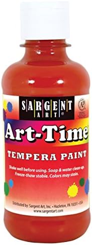 Sargent Art 17-6338 8 oz Magenta Art-Time Tempera Paint Sargent Art