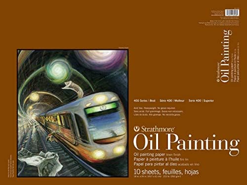 Strathmore 400 Series Oil Painting Pad 18"X24"-10 Sheets -62430318 Strathmore