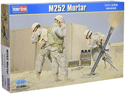 Hobby Boss M252 Mortar Armor Model Kit Hobby Boss