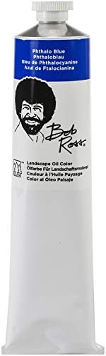 Bob Ross Oil Paint, 6.76 US fl. oz., Phthalo Blue Bob Ross