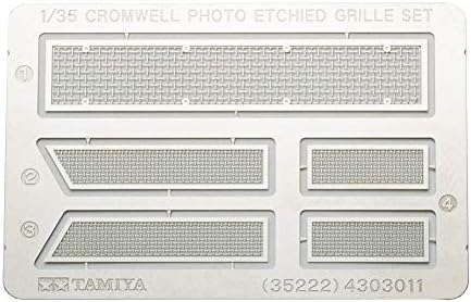 Tamiya 1/35 Cromwell Photo Etched Grille Model Kit : 35222 Tamiya