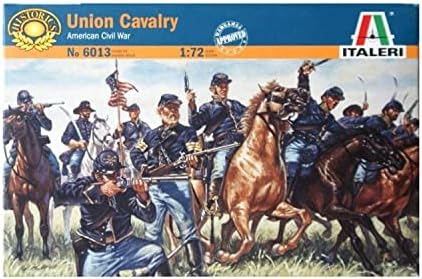 ITALERI ITA6013 1/72 Civil War Union Cavalry Julius Model kit, Multicolor Italeri