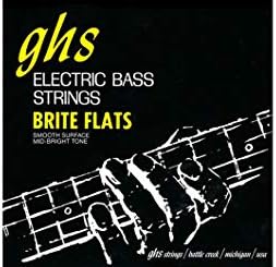 GHS Brite Flat Bass Strings 49-108 3065 Set GHS Strings