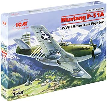 ICM 48161 - Mustang P-51A, WWII American Fighter - Scale 1:48 Icm