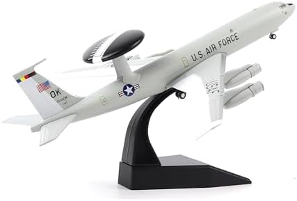 A-50M Mainstay 1/200 Scale Airplane Model Soviet Workhorse AWACS Metal Die-Cast Fighter Model for Collectibles and Gifts Nuotie