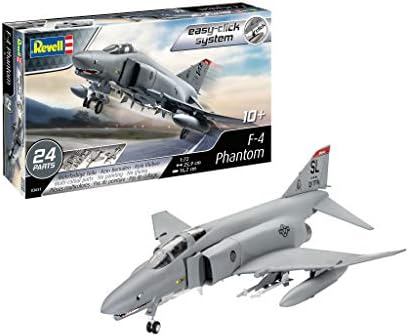 Сборная модель Revell 03651 F-4 Phantom (Easy-Click) - детали без клея, предварительно окрашенные Revell