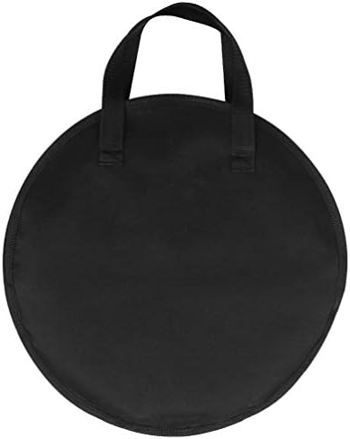 SUPVOX Cymbal Bag Drum Storage Bag 12 Inches Waterproof Oxford Fabric Pouch Holder for Dumb Drum Accessories (Black) Supvox