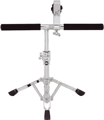 Meinl Percussion TMB-S Double Braced Tripod Bongo Stand for Seated Players, Chrome Meinl Percussion