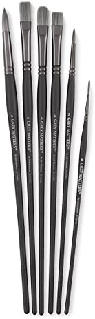 Jack Richeson Grey Matters Acrylic Brushes (Set of 6) Jack Richeson