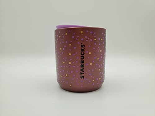 Starbucks Berry Speckle Ceramic Double Wall 8oz Tumbler 2021 Starbucks