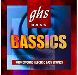 GHS Strings Bassics Bass Guitar Strings (L6000 Set), Light, 40-102 GHS Strings