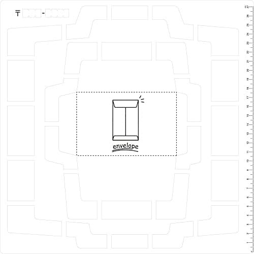 Kuretake Handmade Envelope Template (Japanese Version) Kuretake