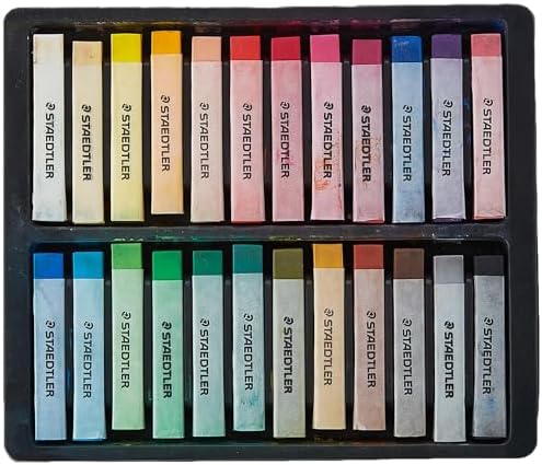 STAEDTLER Karat Premium Quality Soft Pastel Chalks, 2430C48 STAEDTLER