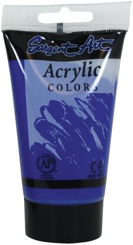 Sargent Art 23-0251 75Ml Tube Acrylic Paint, Dark Ultramarine Blue Sargent Art