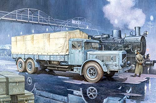 RODEN 738-1/72 - Vomag 8 LR LKW WWII German Heavy Truck Plastic Model Kits Roden