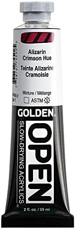 Golden Open Acrylic 2oz - Alizarin Crimson Hue GOLDEN