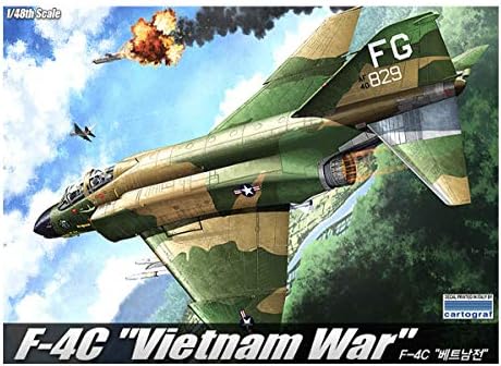 Academy Vietnam War F-4C Plastic Model Kits 1/48 Scale Academy