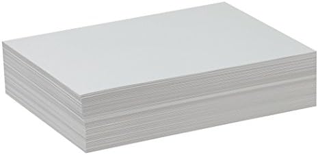 Pacon 4739 White Drawing Paper, 47 lbs., 9 x 12, Pure White, 500 Sheets/Ream Pacon