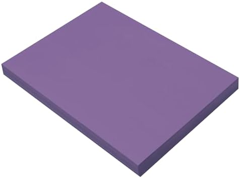 Prang (Formerly SunWorks) Construction Paper, Violet, 9" x 12", 100 Sheets Prang