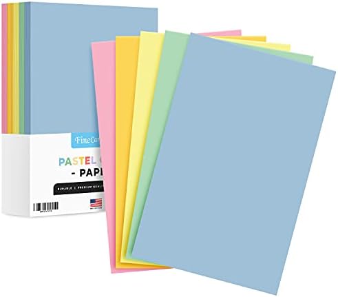 Pastel Color Paper, 8.5 x 11" Multi-Color Bulk Paper for Spring & Easter Greetings, Art & Crafts, Invitations | Regular 20lb Bond | 80 Blue, 80 Pink, 80 Green, 80 Canary, 80 Goldenrod (400 Total)… S Superfine Printing