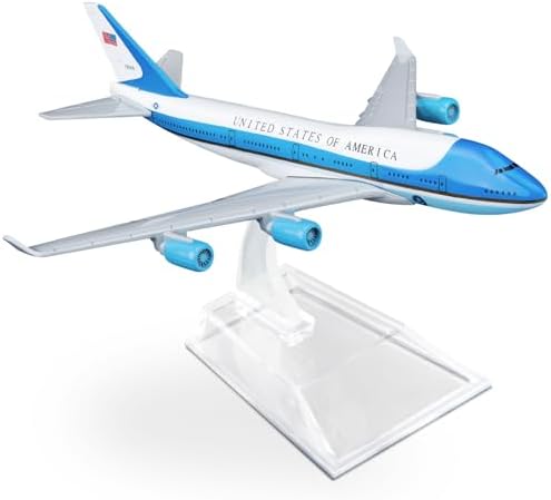 SimplyAir 1/400 Air Force One 747 Airplane Model Kits die-cast alloys Airplane Model for Collection and Display SimplyAir