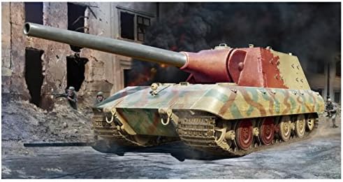 Сборная модель Trumpeter 1:35 Stug E-100 с подробной инструкцией, подходит для детей от 14 лет Trumpeter