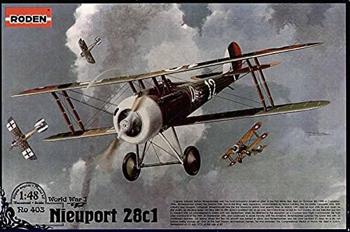 Roden Nieuport 28 French-Built Fighter Airplane Model Kit Roden