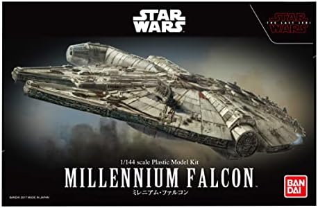 Модель Millennium Falcon Star Wars: Последние джедаи 1/144, сборная без клея с подставкой и фигурками Рей и Чубакки Revell