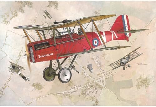 Roden S.E.5A Wolseley Viper Single Seat Biplane Fighter Airplane Model Building Kit, 1/32 Scale Roden